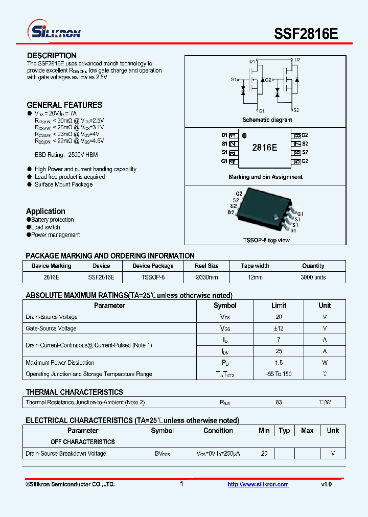 SSF2816E_8193545.PDF Datasheet