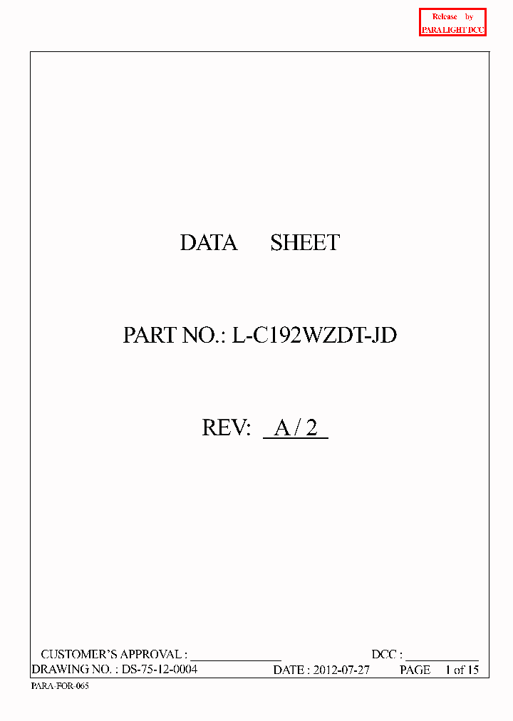 L-C192WZDT-JD_8195566.PDF Datasheet