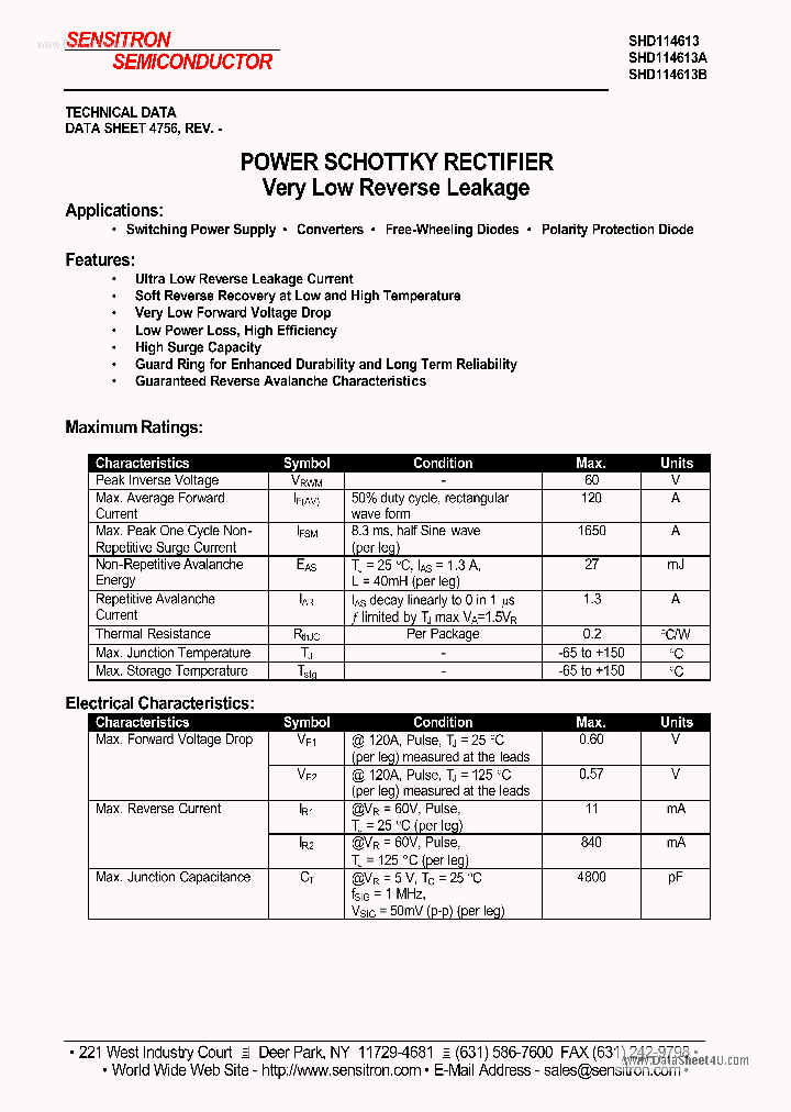 SHD114613_7830215.PDF Datasheet