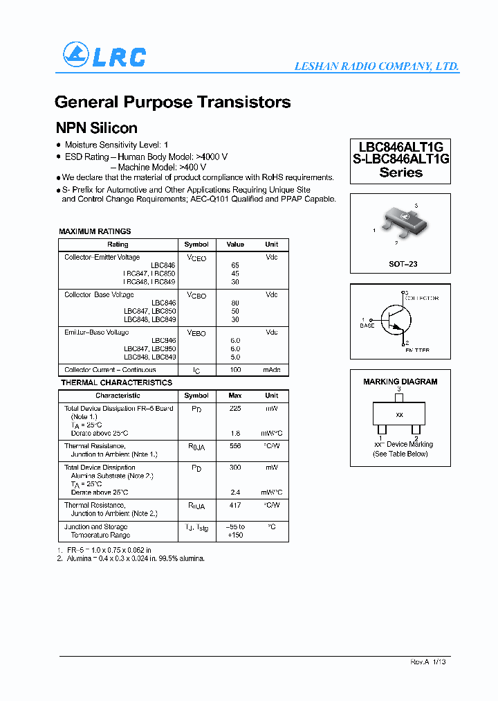 LBC848ALT1G-15_8211536.PDF Datasheet