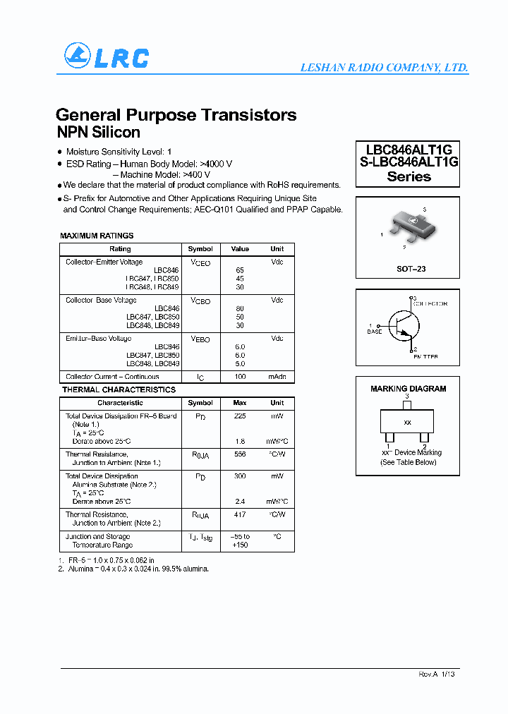 LBC848BLT1G-15_8211542.PDF Datasheet