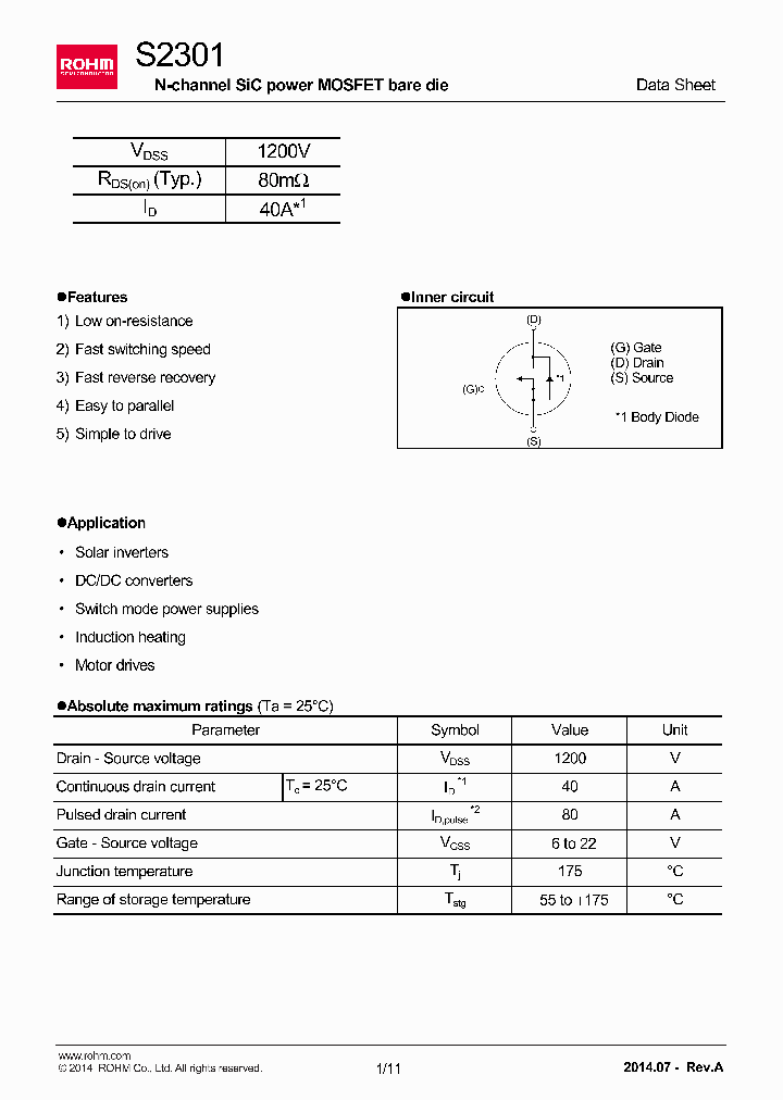 S2301_8211953.PDF Datasheet