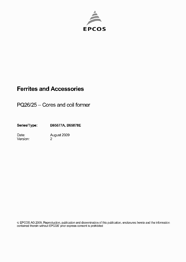 B65878E1012D001_8212317.PDF Datasheet