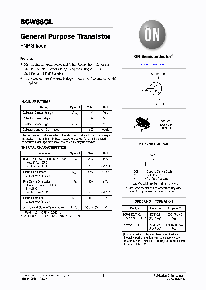 NSVBCW68GLT1G_8214026.PDF Datasheet