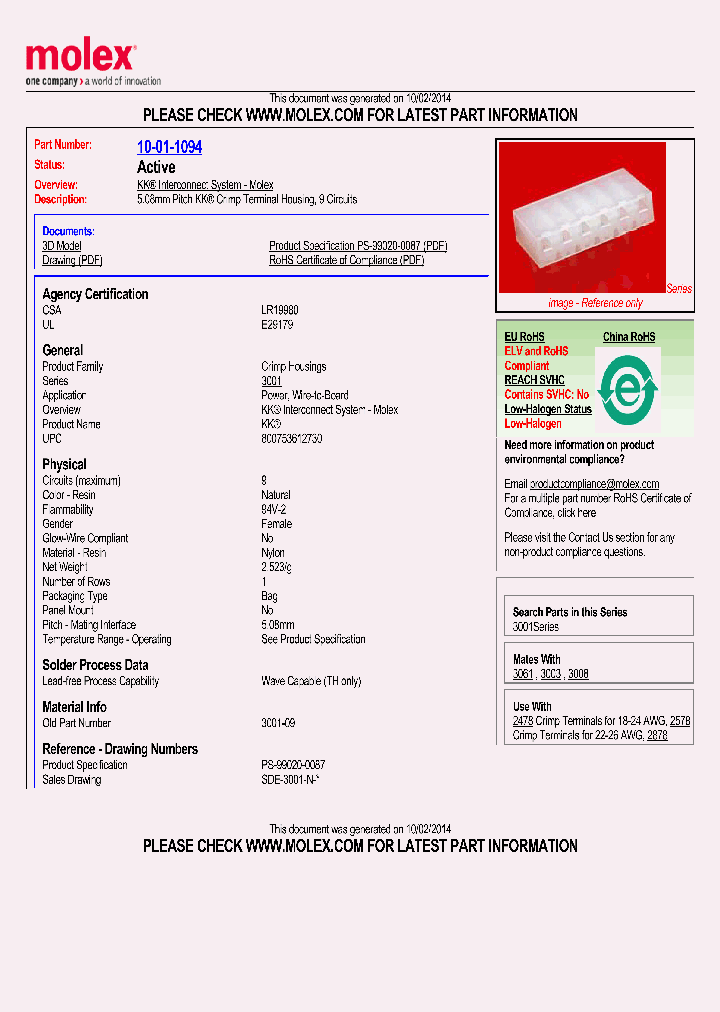 3001-09_8215677.PDF Datasheet