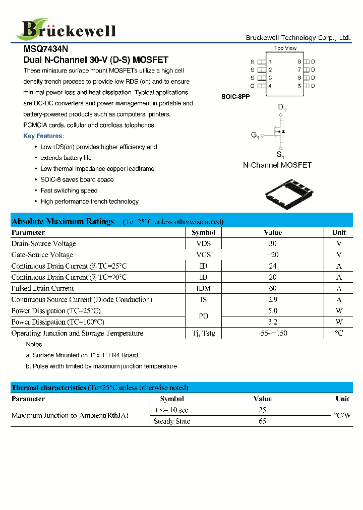 MSQ7434N_8217652.PDF Datasheet
