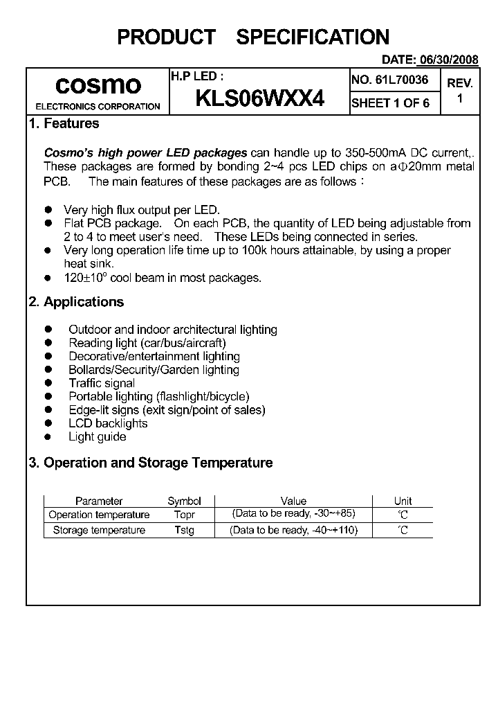 KLS06WXX4_8220249.PDF Datasheet