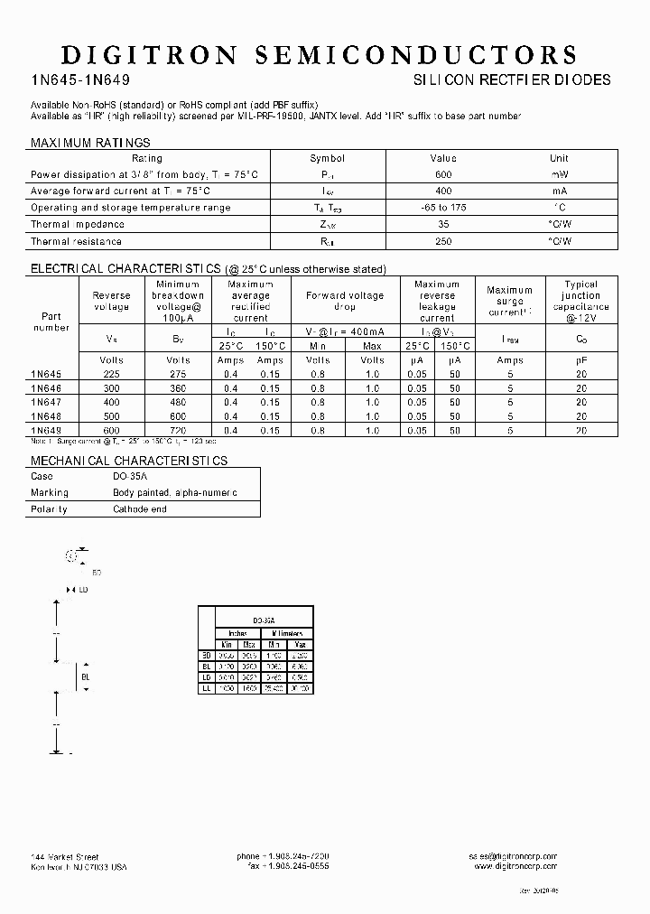 1N648_8220665.PDF Datasheet