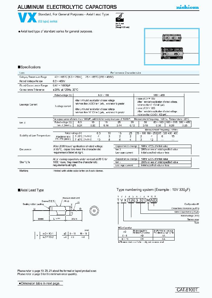 TVX1E221MAD_8220856.PDF Datasheet