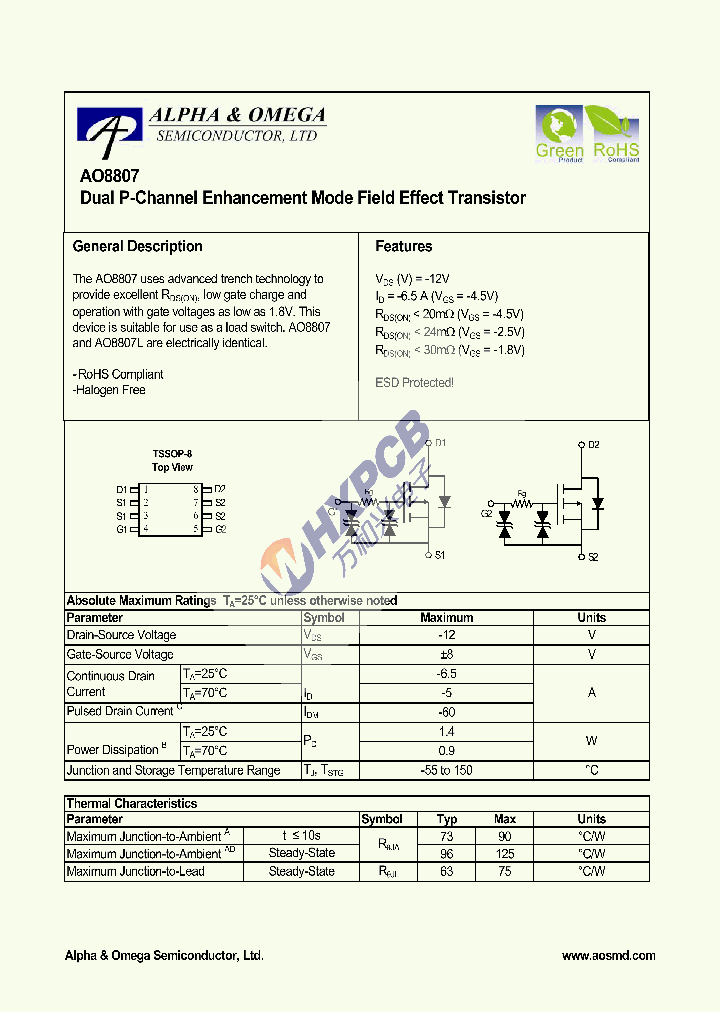 AO8807_8223351.PDF Datasheet