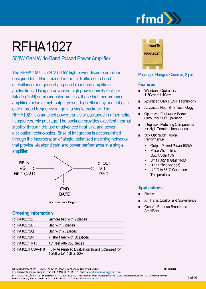 RFHA1027_8225129.PDF Datasheet