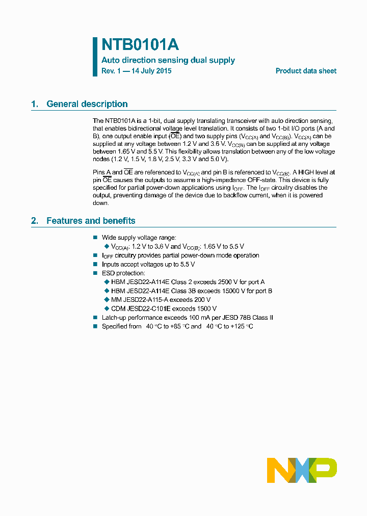 NTB0101A-15_8229274.PDF Datasheet