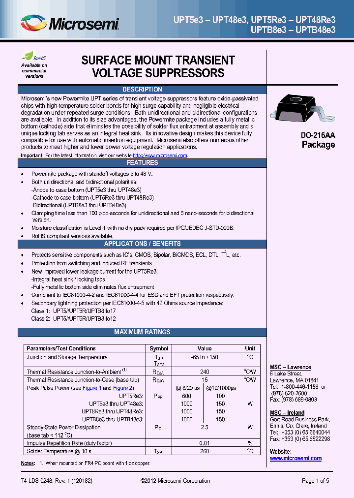 UPTB28E3_8230106.PDF Datasheet