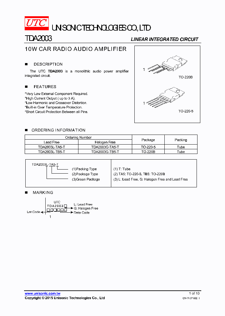 TDA2003-15_8230799.PDF Datasheet