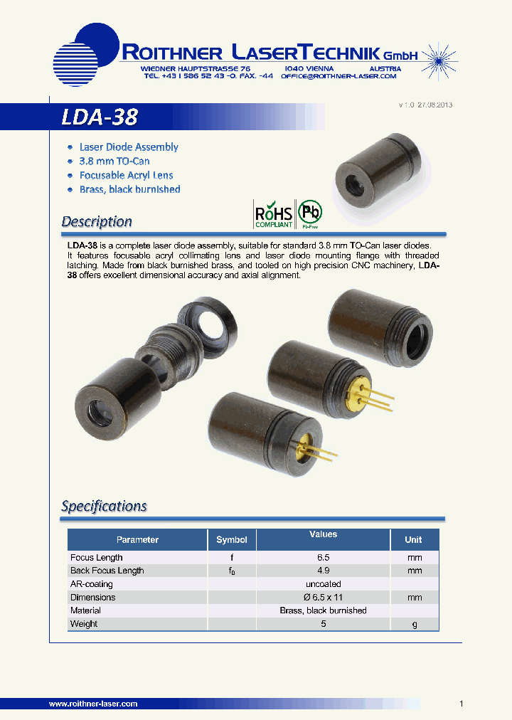 LDA-38_8237089.PDF Datasheet
