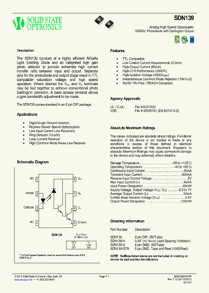 SDN139_8239420.PDF Datasheet