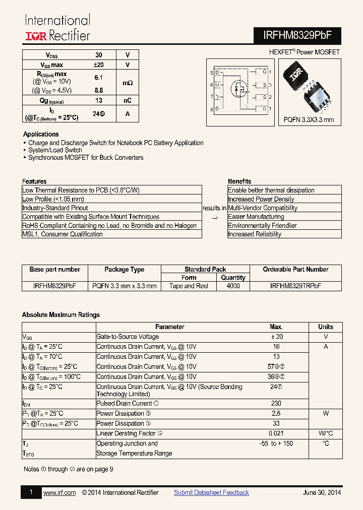 IRFHM8329PBF-15_8239439.PDF Datasheet