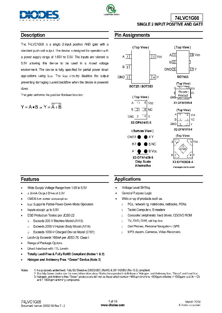 74LVC1G08FZ4-7_8241916.PDF Datasheet