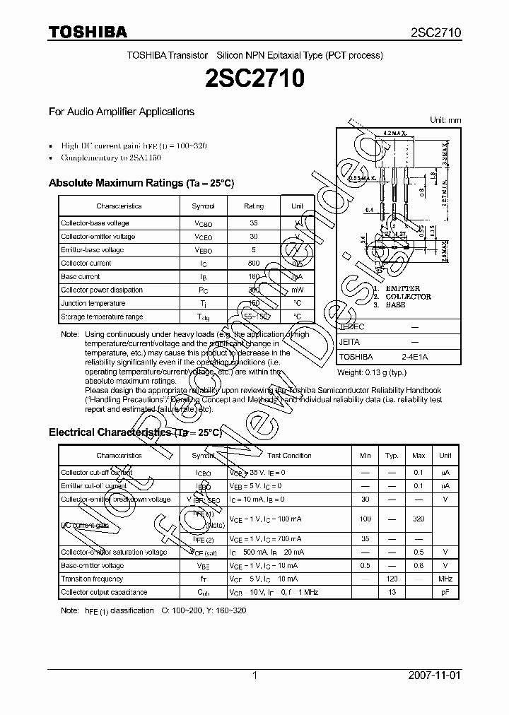 2SC2710-Y_8242634.PDF Datasheet