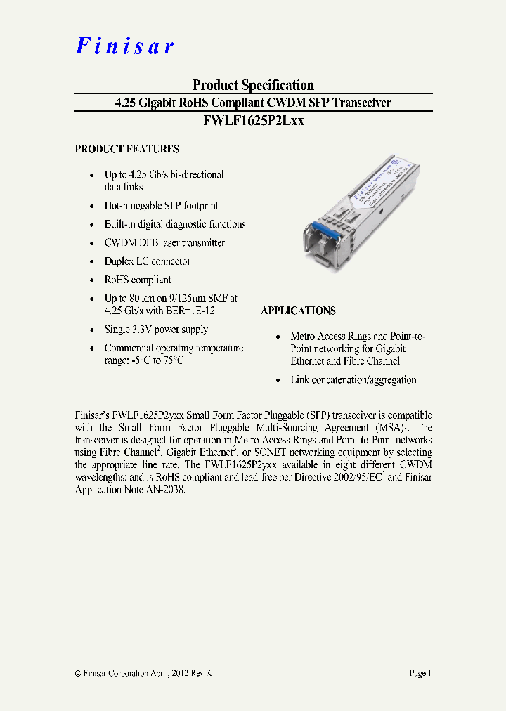 FWLF1625P2LXX_8244982.PDF Datasheet