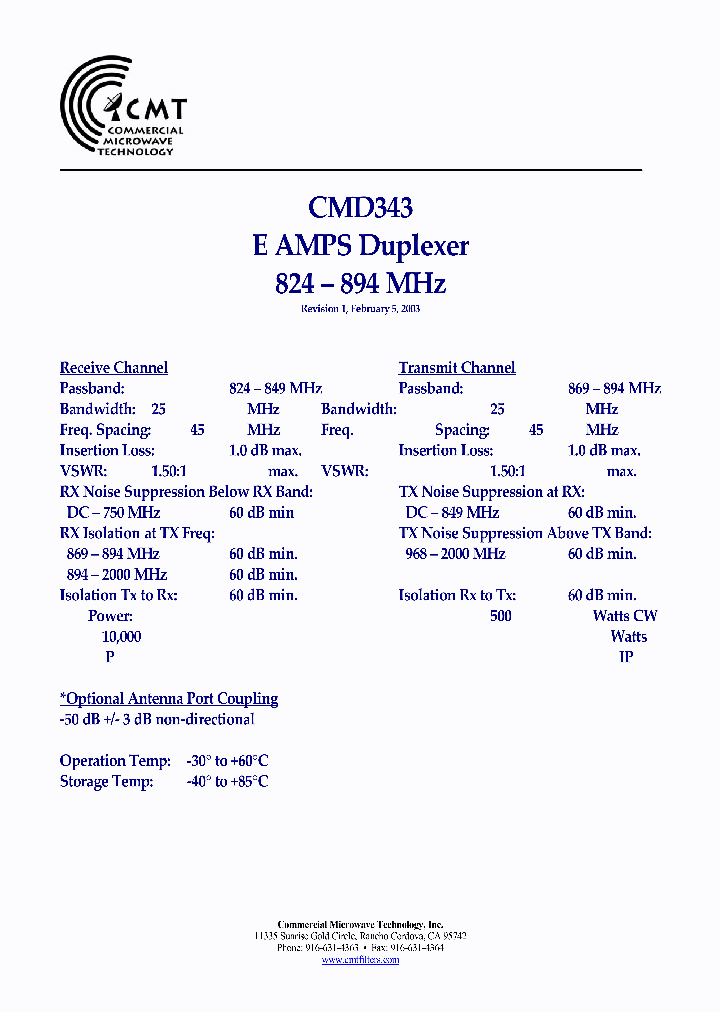 CMD343_7848994.PDF Datasheet