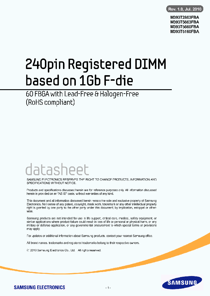 M393T2863FBA-CE7_7850529.PDF Datasheet