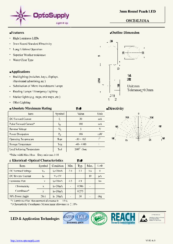OSCE4L3131A_8249375.PDF Datasheet