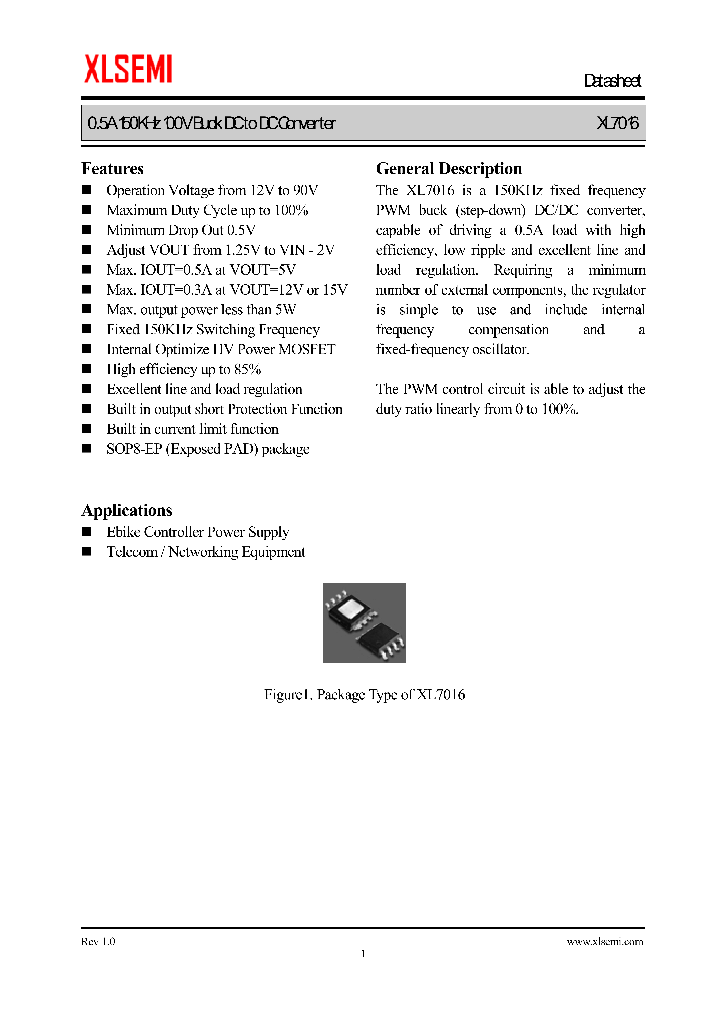 XL7016_8252890.PDF Datasheet