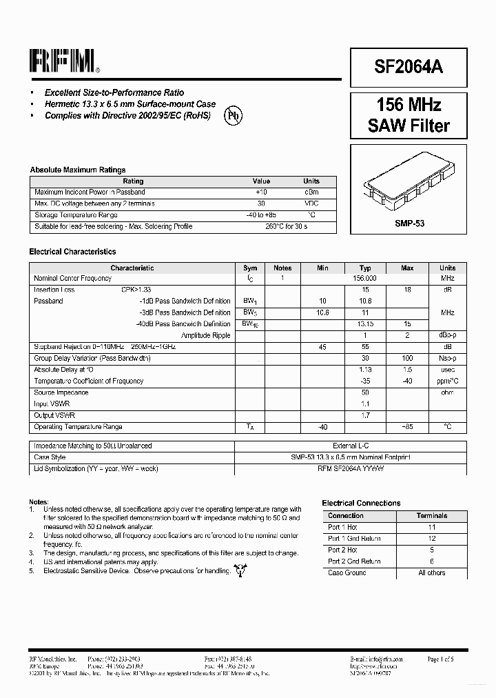 SF2064A_7854716.PDF Datasheet