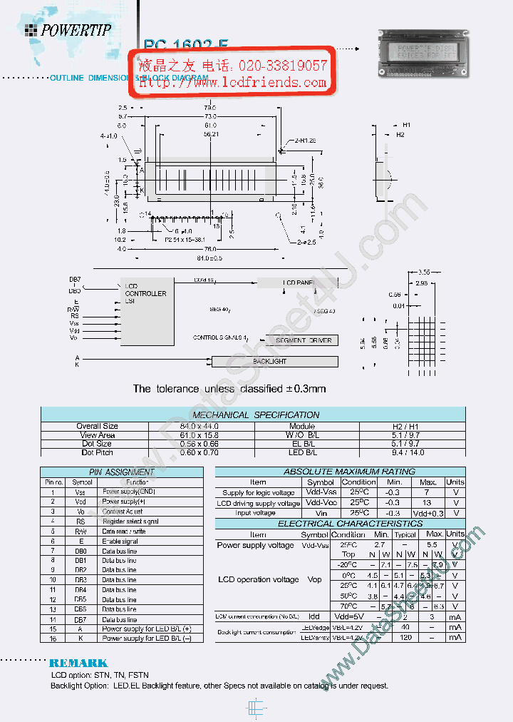PC1602F_7863940.PDF Datasheet