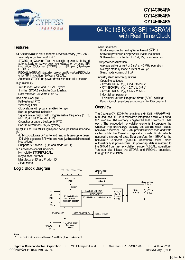 CY14C064PA_7867010.PDF Datasheet