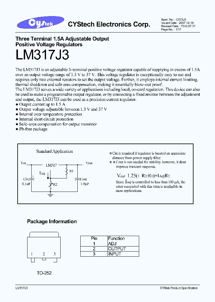 LM317J3_7870731.PDF Datasheet