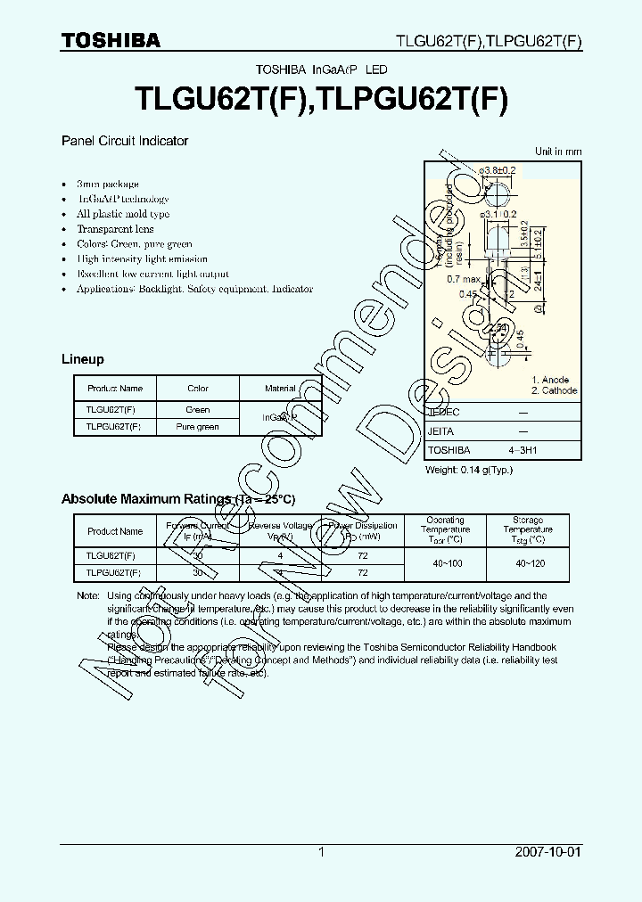 TLPGU62TF_8260747.PDF Datasheet