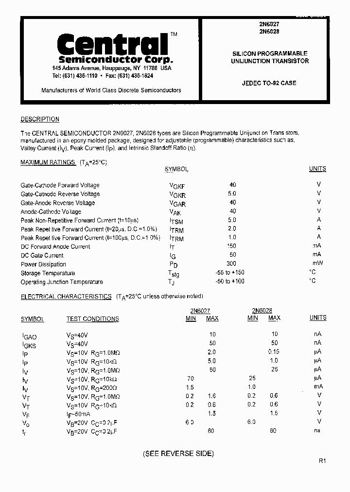 2N6027_8280917.PDF Datasheet