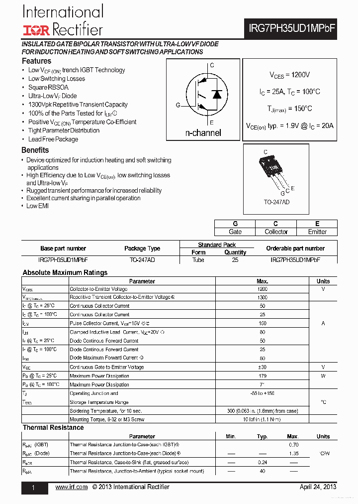 IRG7PH35UD1MPBF_7879383.PDF Datasheet