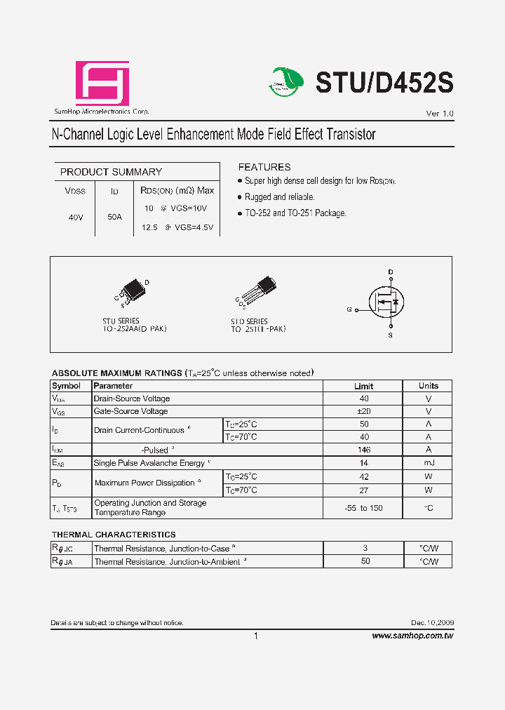 STUD452S_8281952.PDF Datasheet