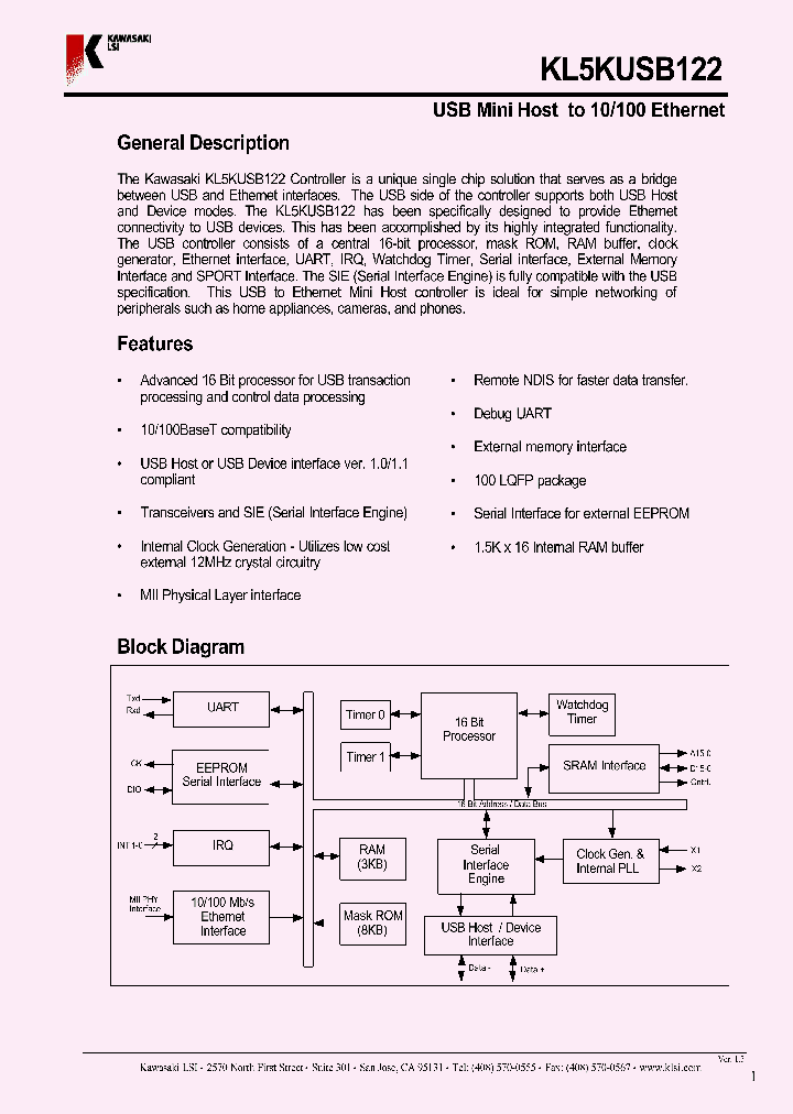 KL5KUSB122_8284357.PDF Datasheet