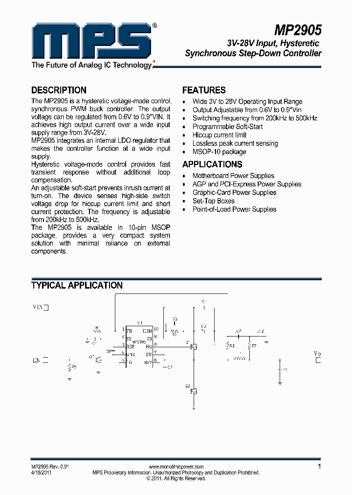 MP2905_8284579.PDF Datasheet