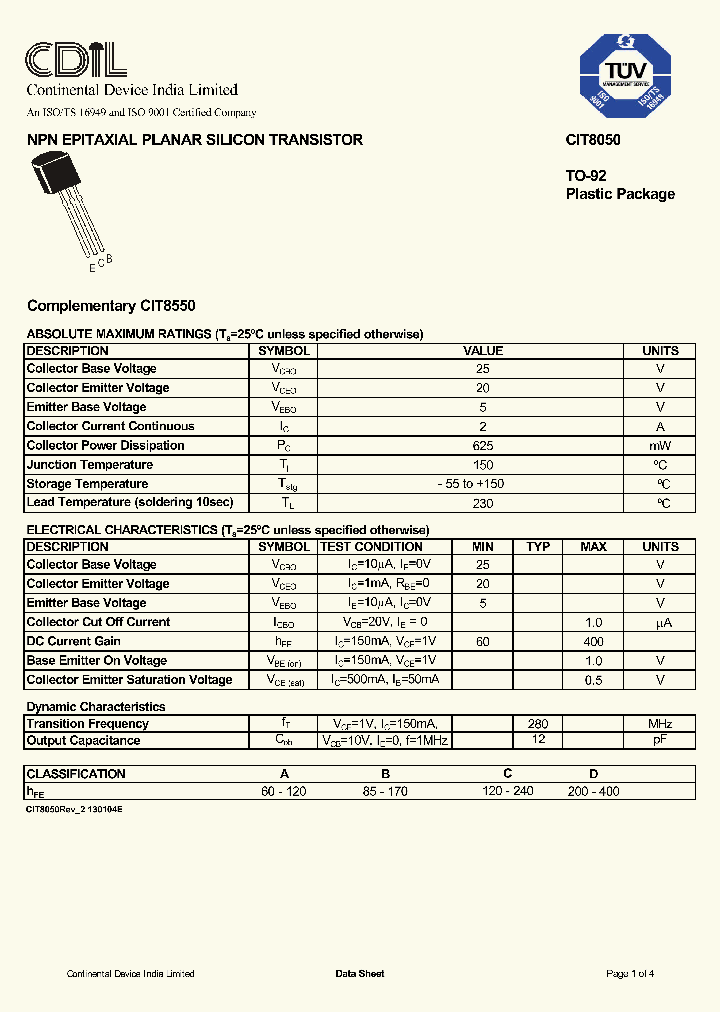 CIT8050_8288733.PDF Datasheet