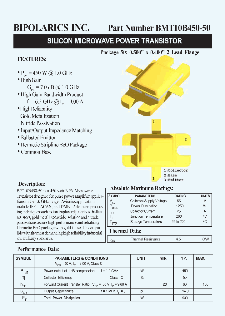 BMT10B450-50_8289559.PDF Datasheet