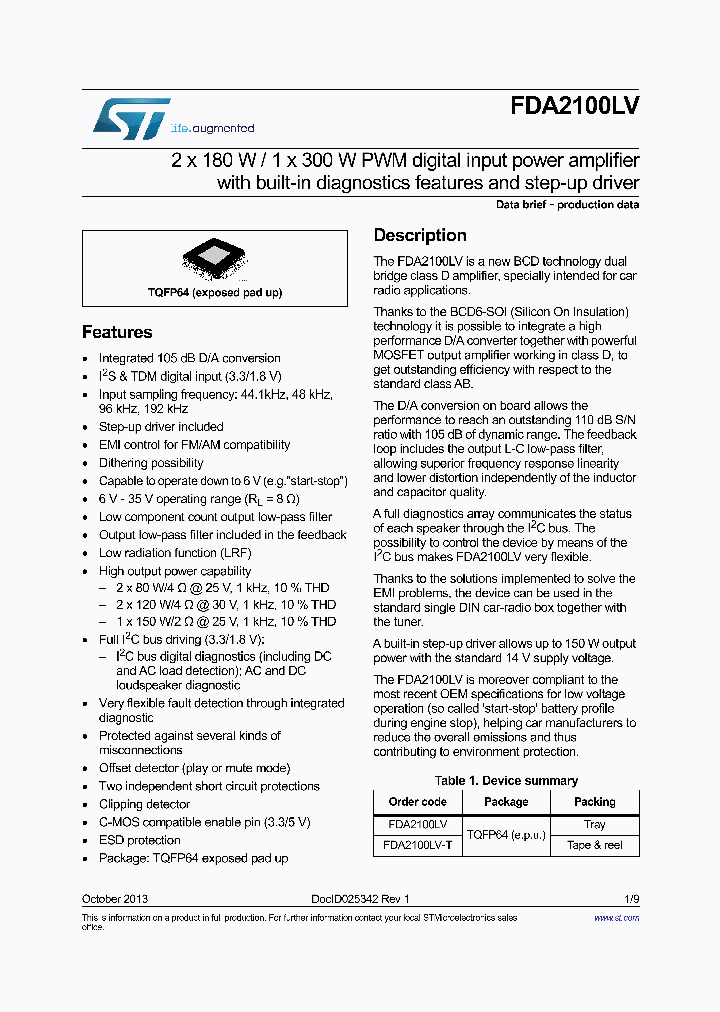 FDA2100LV_8290024.PDF Datasheet