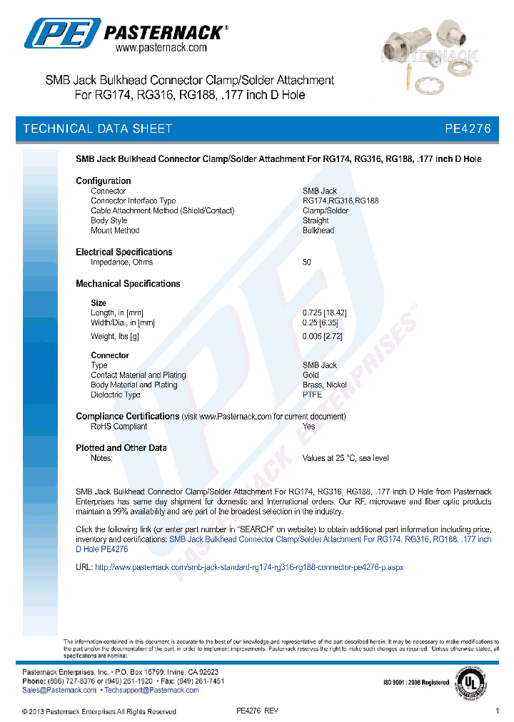 PE4276_8290403.PDF Datasheet