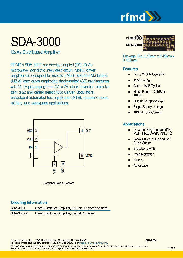 SDA-3000SB_8293170.PDF Datasheet