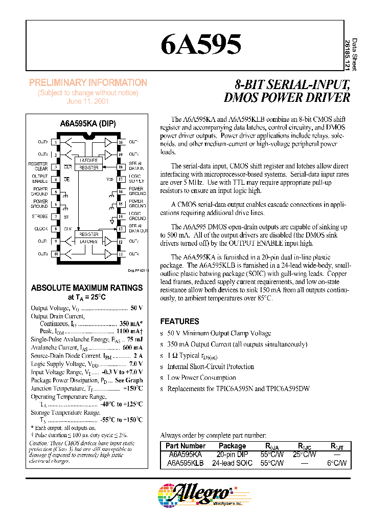 A6A595KA_8293708.PDF Datasheet