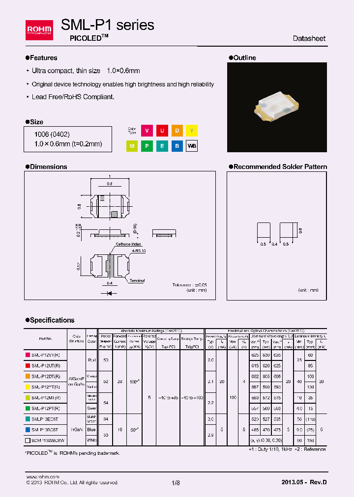 SML-P12VTT86_8295571.PDF Datasheet