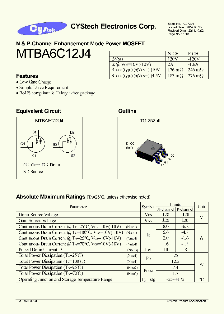 MTBA6C12J4_8295638.PDF Datasheet