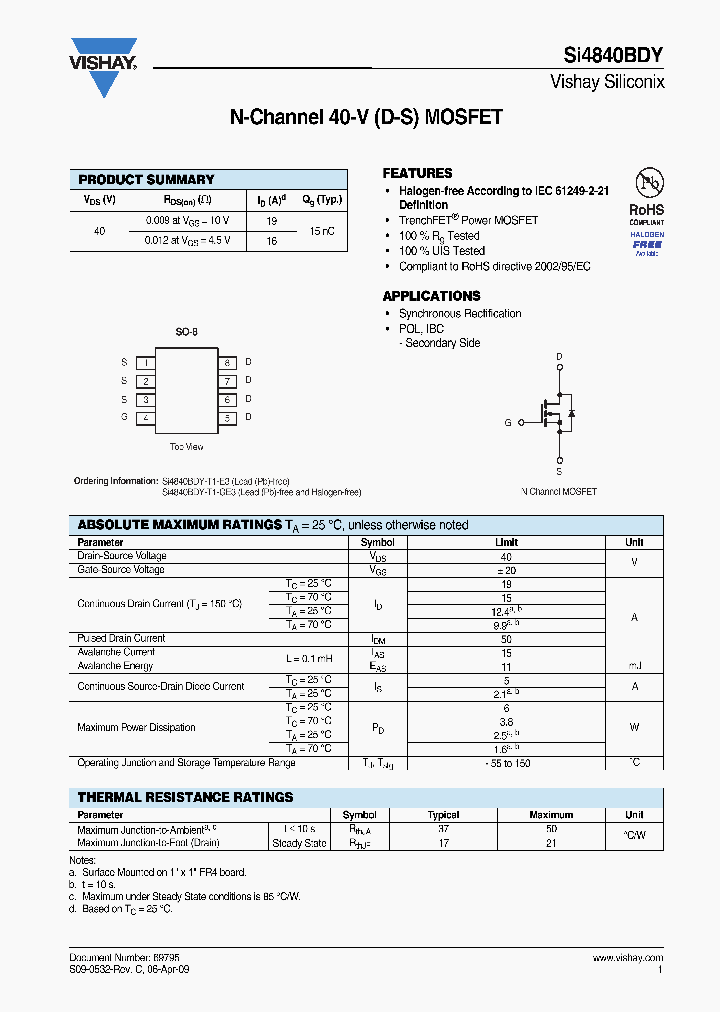 SI4840BD_8295720.PDF Datasheet