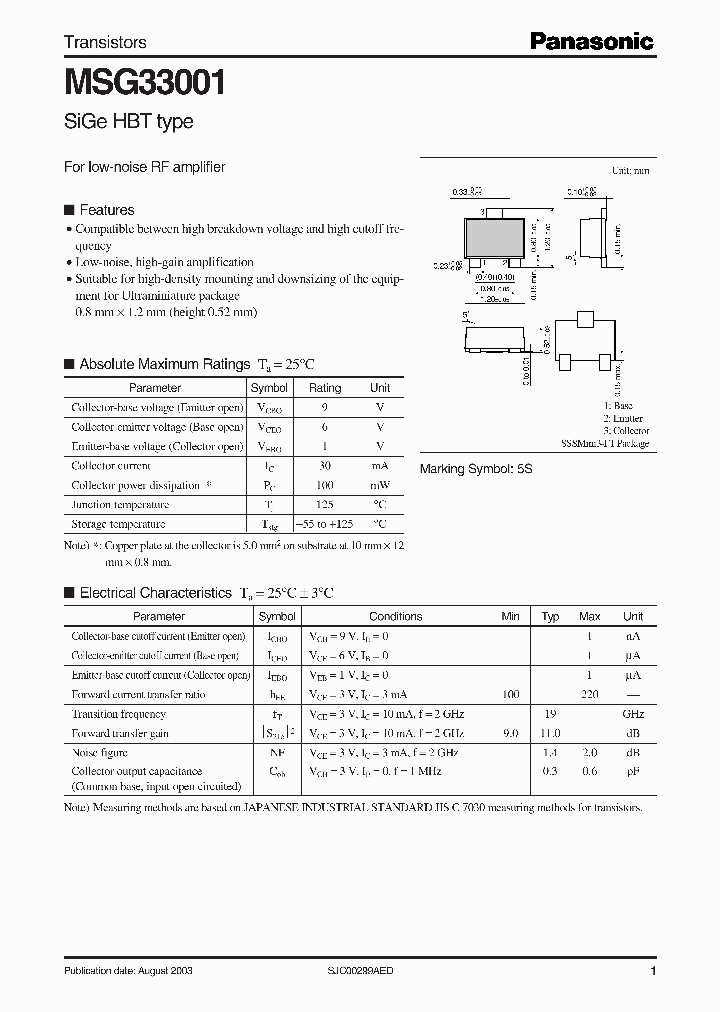 MSG33001_8299945.PDF Datasheet