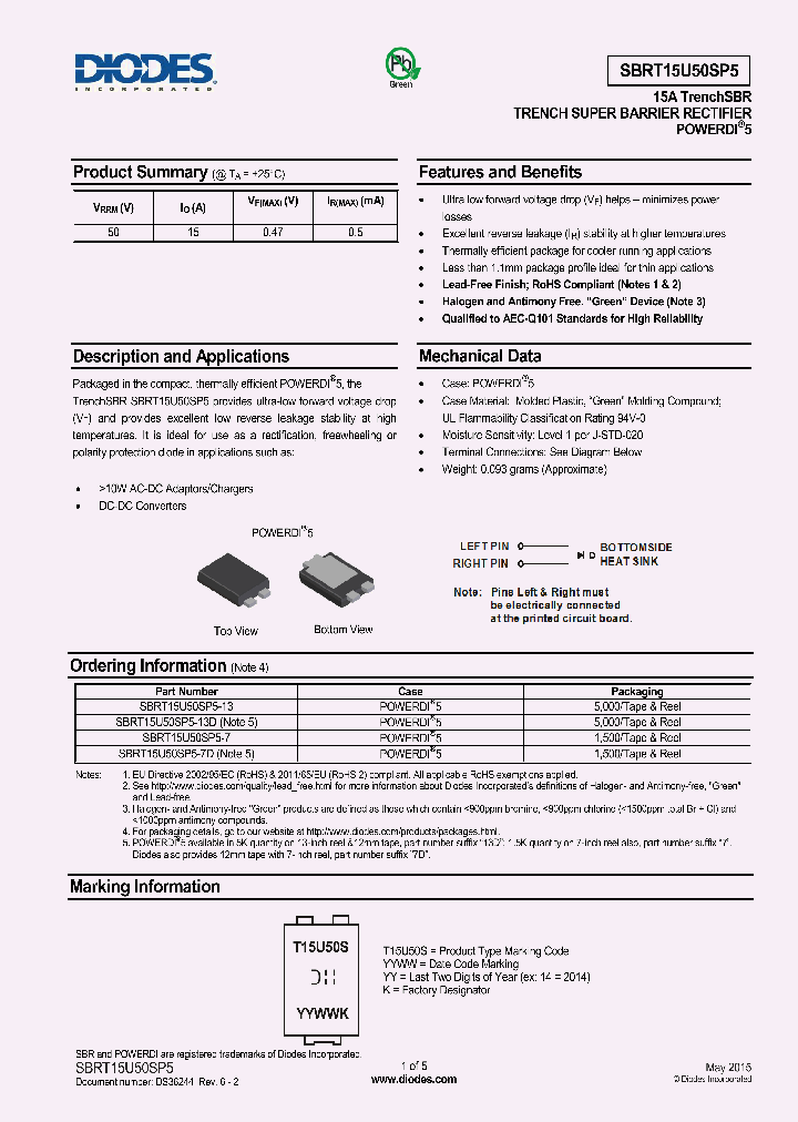 SBRT15U50SP5-15_8300053.PDF Datasheet