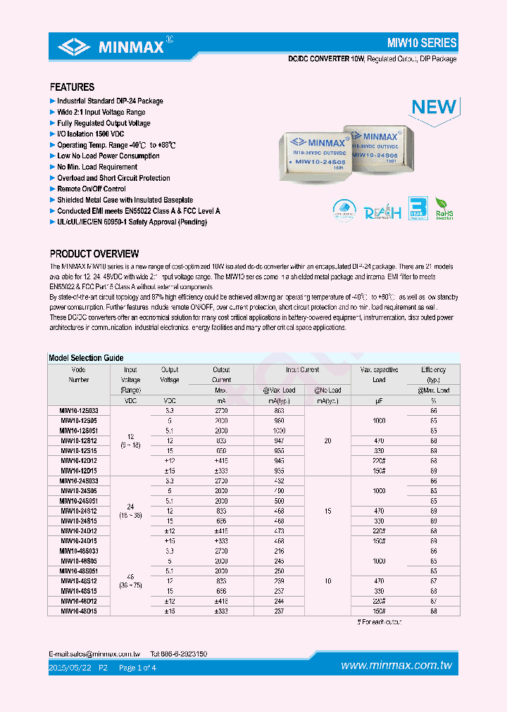 MIW10_8301736.PDF Datasheet